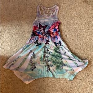 Butterfly Print Dress